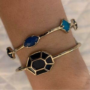 Blue Stone Kendra Scott Bangles